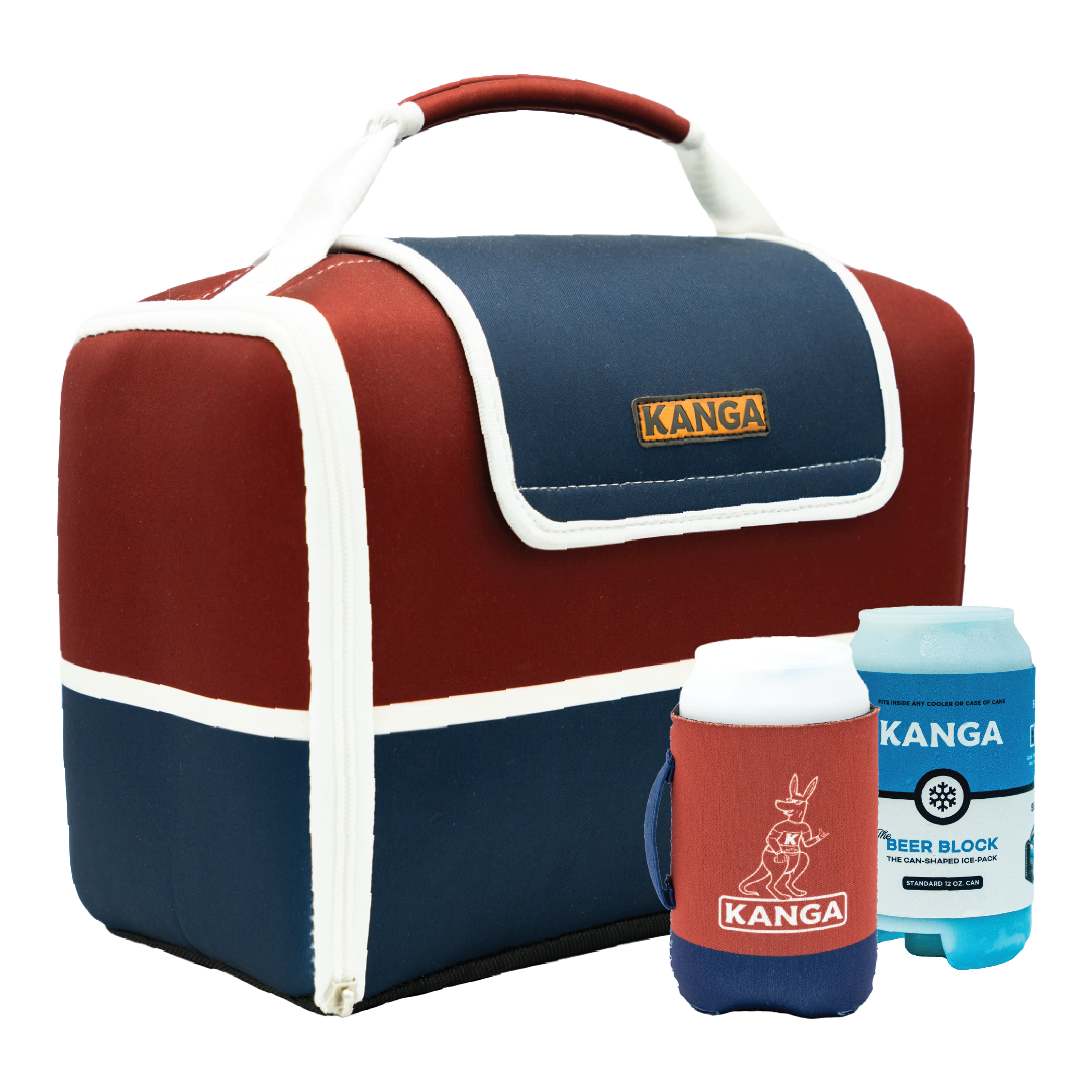 12-Pack Kase Mate, Neoprene Rooski, and Beer Block Bundle