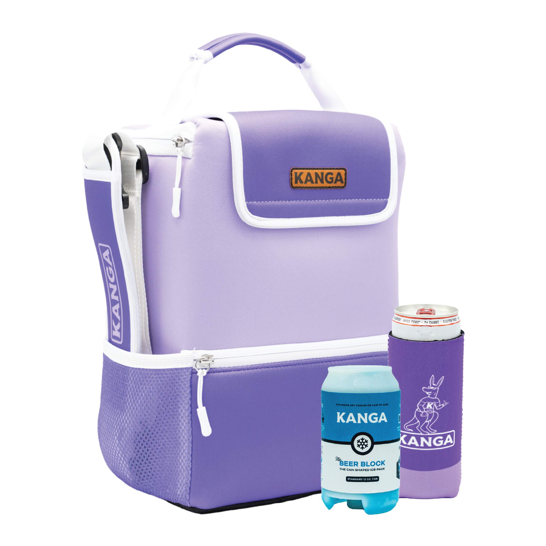 Pouch Cooler, Neoprene Rooski, and Beer Block Bundle