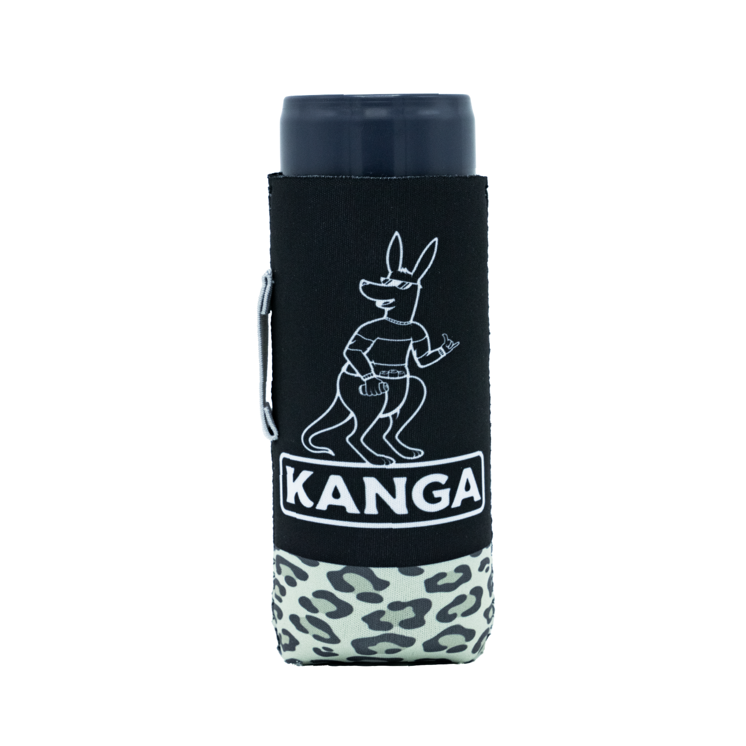 Leopard Slim Can Neoprene Rooski