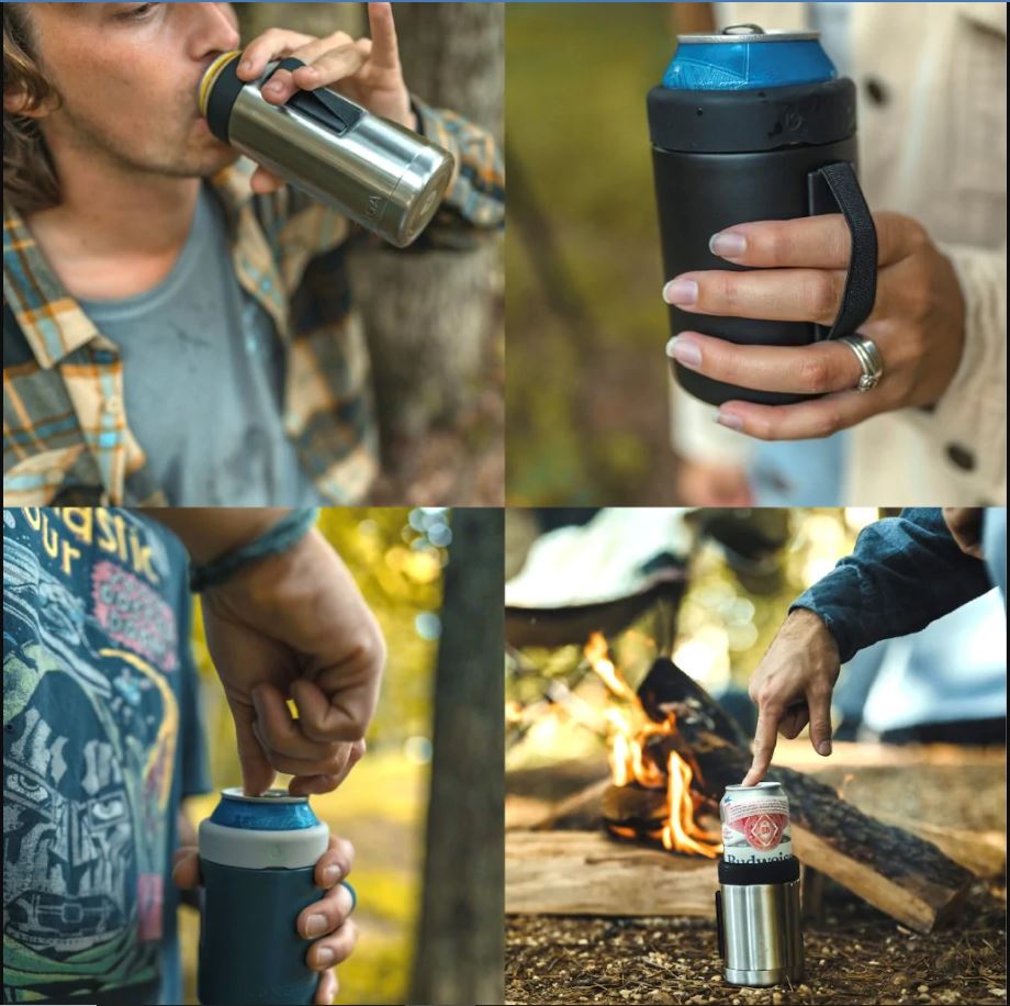 Yeti Slim Can Cooler - Navy