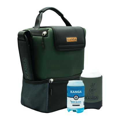 Pouch Cooler, Neoprene Rooski, and Beer Block Bundle