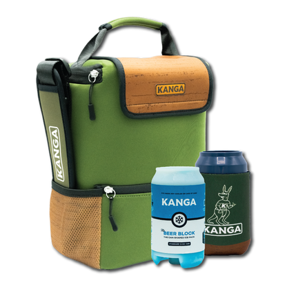 Pouch Cooler, Neoprene Rooski, and Beer Block Bundle