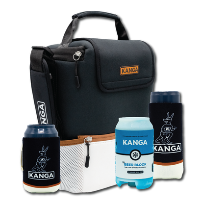 Pouch Cooler, Neoprene Rooski, and Beer Block Bundle
