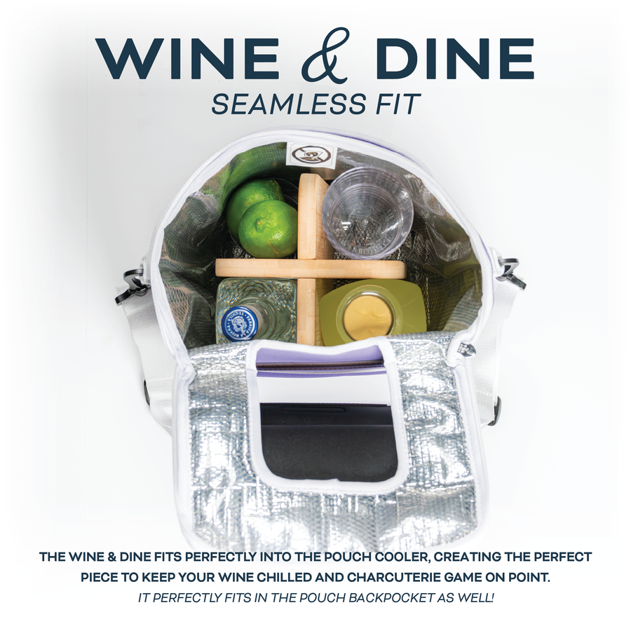 Pouch Cooler and Wine & Dine Bundle