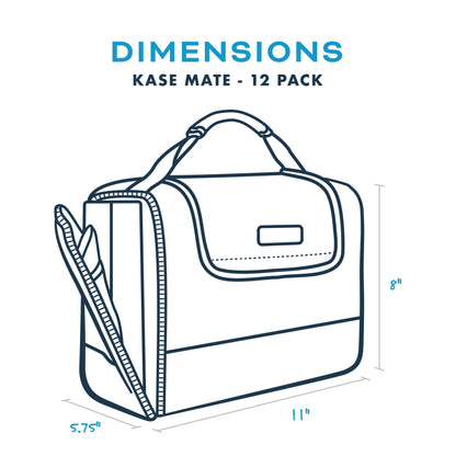 Ole Miss 12-Pack Kase Mate