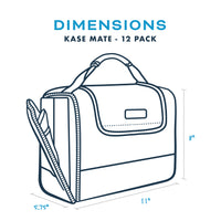 University of Kentucky 12-Pack Kase Mate